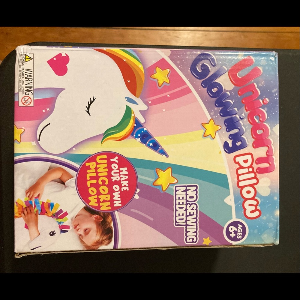 Unicorn pillow